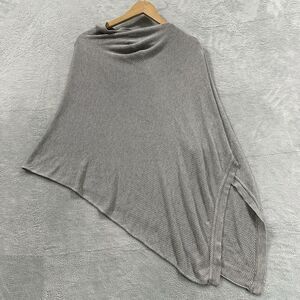 Gray Women's Poncho